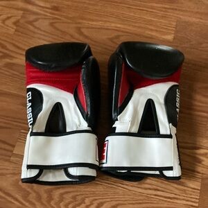 Classic Red and Black Boxing Gloves